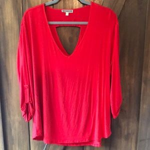 Women’s size Large cutout top